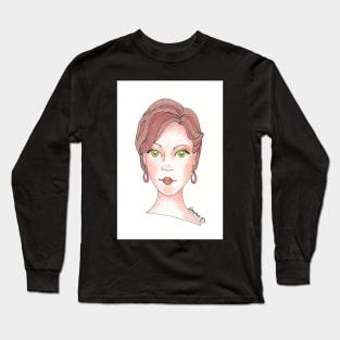 Glam Girls - Green Eyes Long Sleeve T-Shirt